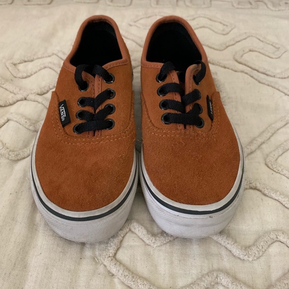 boys brown vans